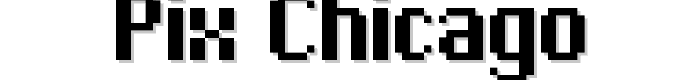 pix Chicago font